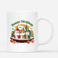 Personalized Meowy Christmas With Cookie House Mug