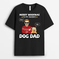 Personalized Merry Woofmas To My Favorite Dog Dad T-shirt