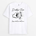 Daddy's Team - Custom Christmas Shirts With Names for Men