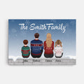 The Family Xmas Canvas - Personalised Christmas Gifts For Family