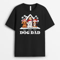 Personalized Dog Mom/Dog Dad Christmas House T-shirt
