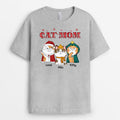 Personalized Cat Mom/Cat Dad Snowflake T-shirt