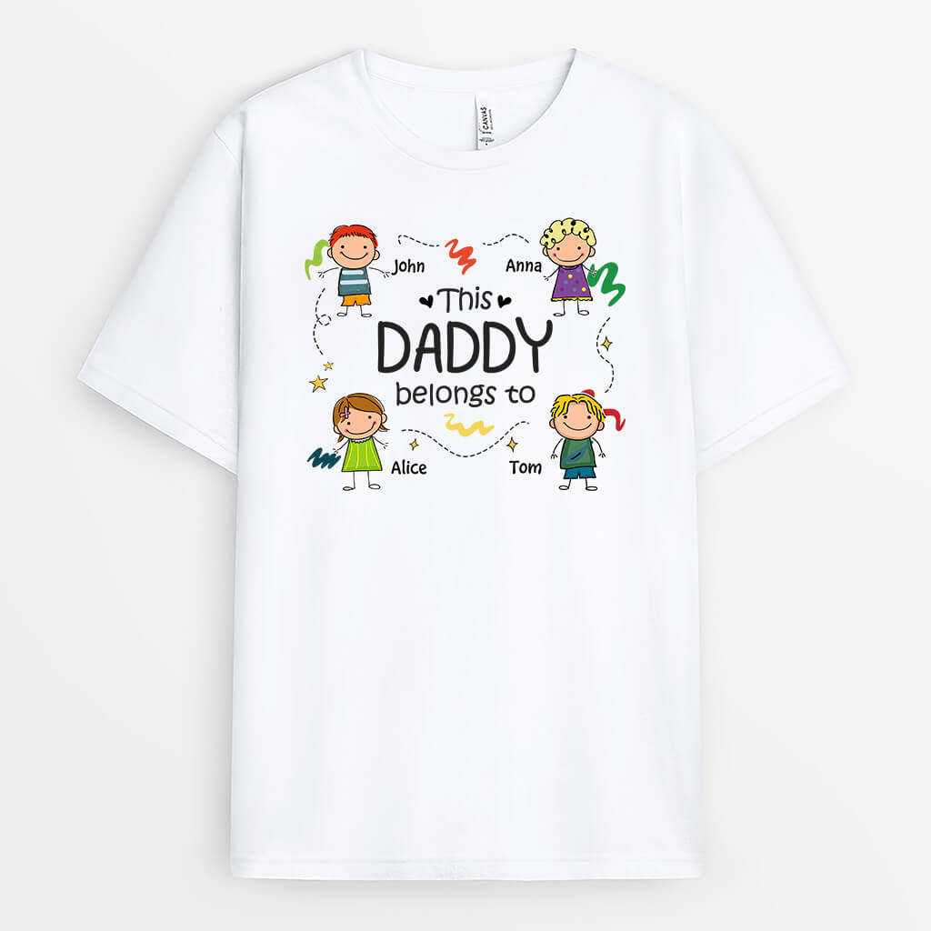 This Grandpa Belongs To - Funny Christmas Shirts for Men