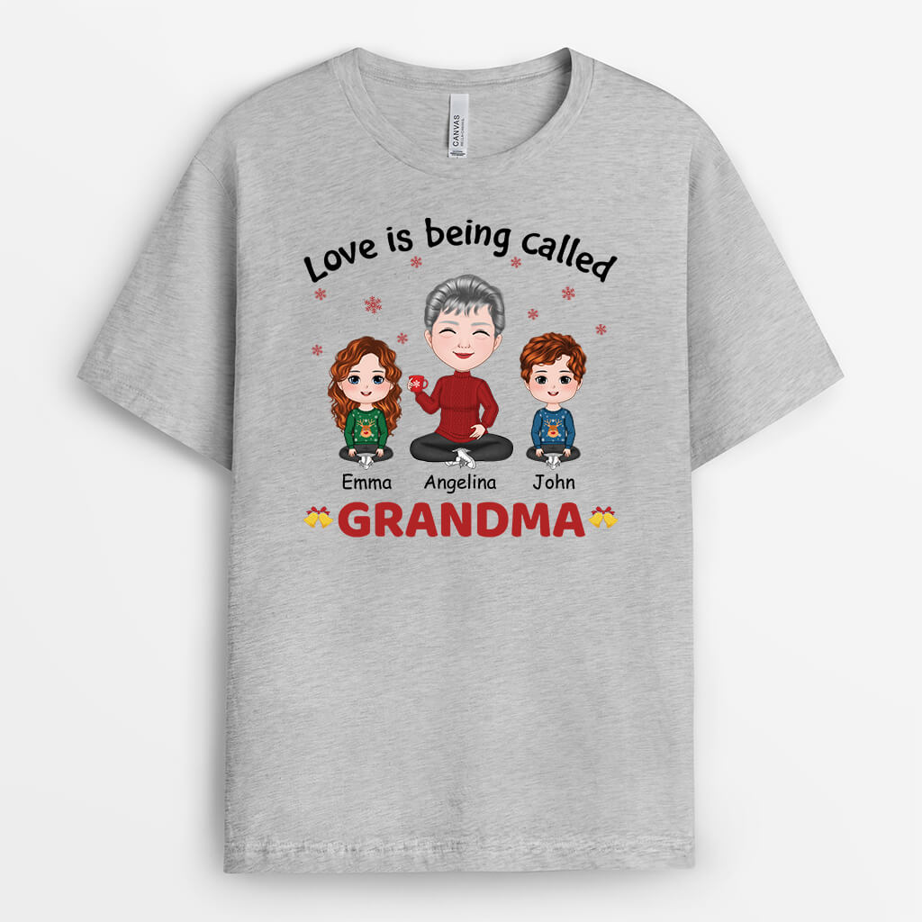 Personalized Love Is Being Called Mummy T-shirt