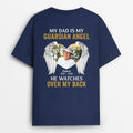 Personalized My Dad Is My Guardian Angel T-shirt