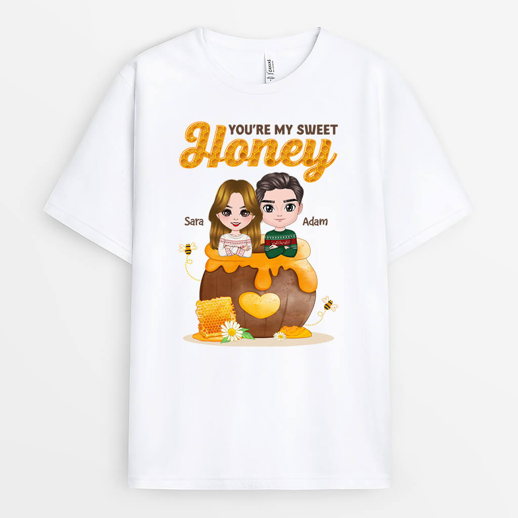 Personalized You Are My Sweet Honey T-shirt