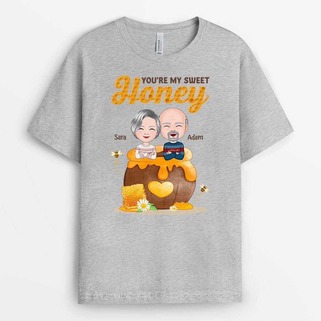 Personalized You Are My Sweet Honey T-shirt