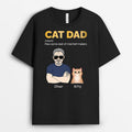 Personalized Cat Dad Dad Of Mischief-Makers T-shirt