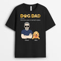 Personalized Dog Dad Paw-Some Dad Of Mischief-Makers T-shirt