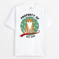 Property of Cat - Personalized T-Shirts for Cat Lovers