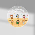 Personalized Our Grandkids Family Christmas Ornament