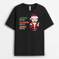 Personalized Legend Husband Daddy Grandpa Christmas T-shirt