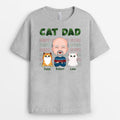 Best Cat Dad Christmas - Custom Cute Christmas Shirts for Cat Lovers