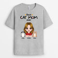 Personalized Best Cat Mom Ever T-shirt