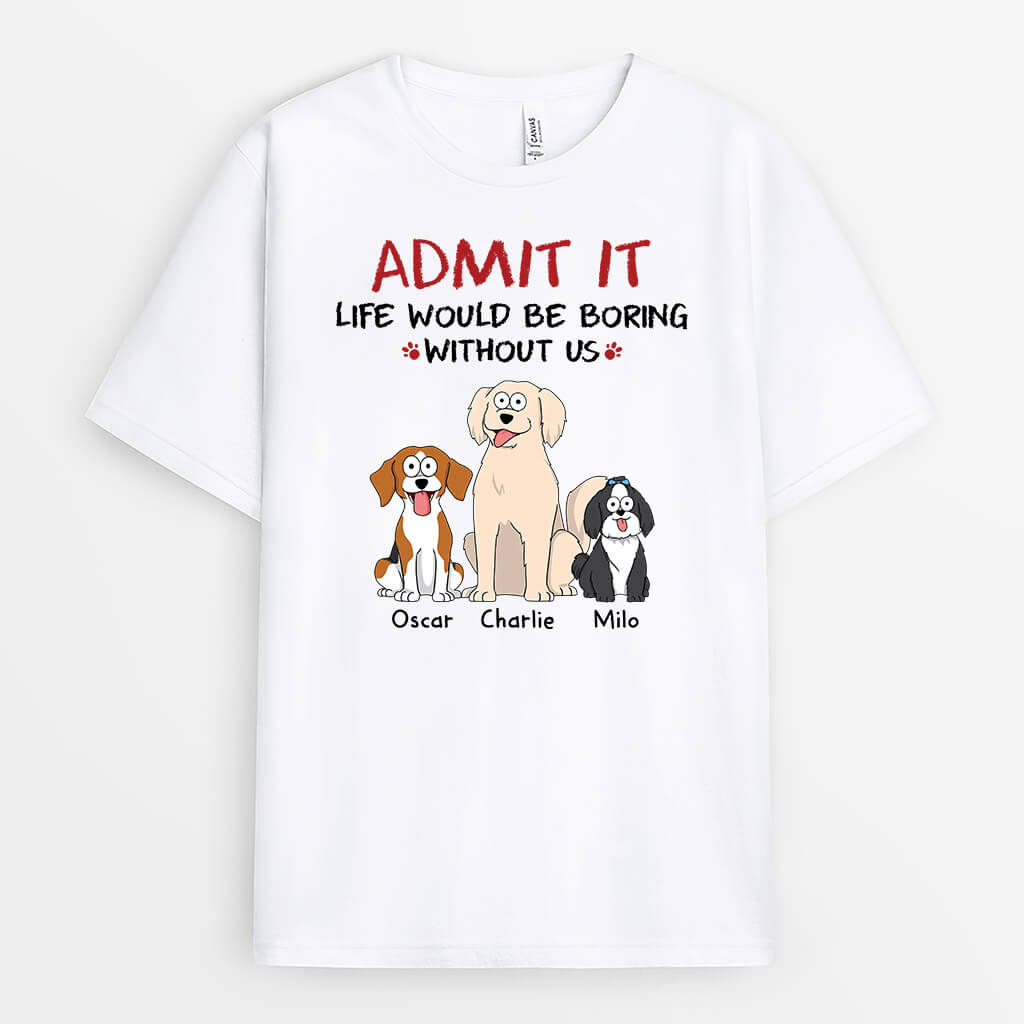 Personalized Funny Gifts for Dog Lovers - Custom Dog Shirts