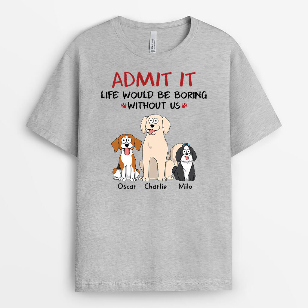Personalized Funny Gifts for Dog Lovers - Custom Dog Shirts