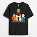 Dog Dad Regular Dad But Cooler - Personalized Dog And Human Shirts