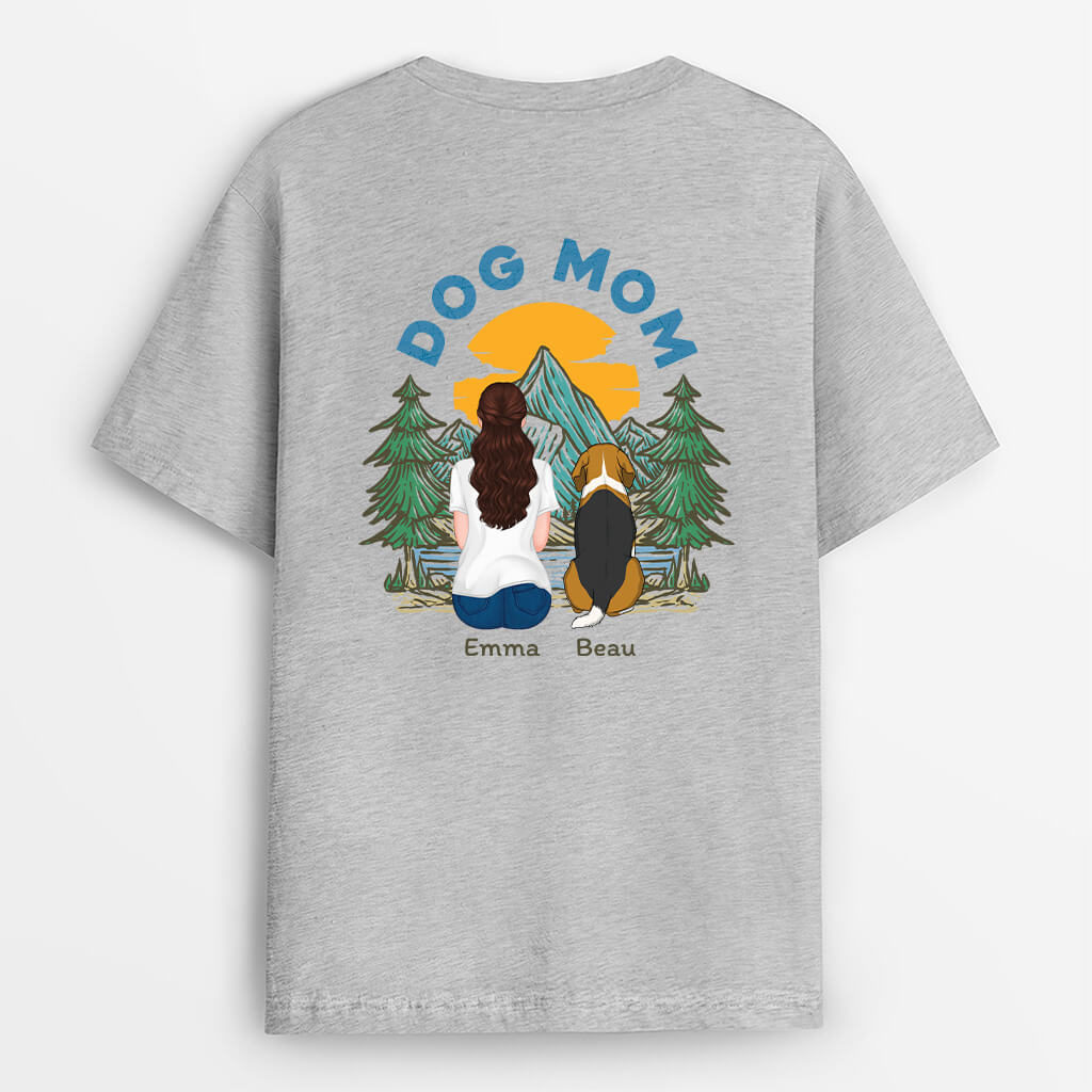 Dog Dad/Mom Sitting Back - Customized Dog Clothing for Humans