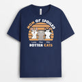 Personalized Mom Of Spoiled Rotten Cats T-shirt