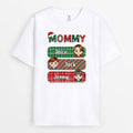Personalized Grandma With Kids Christmas T-shirt