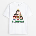 Personalized My Grandkids Christmas Tree T-shirt