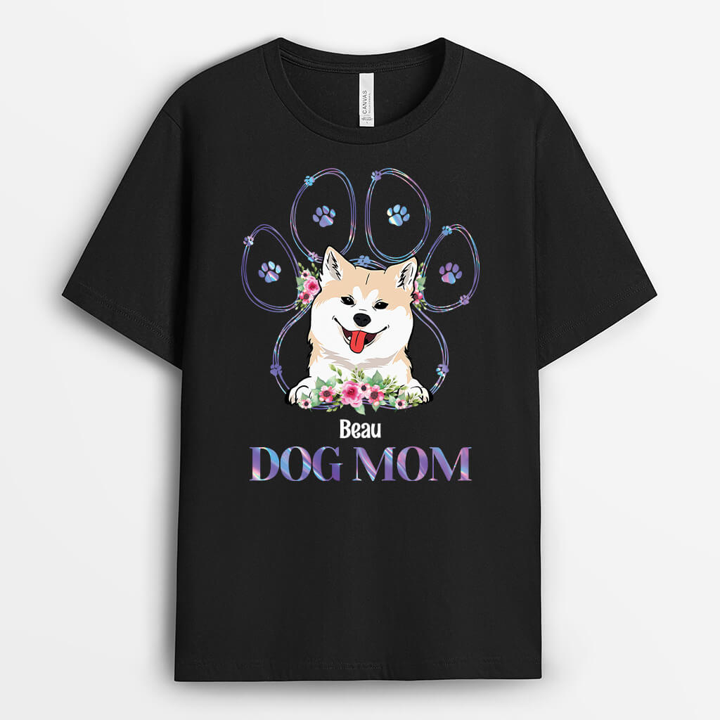 Personalized Dog Mom/Dog Dad T-shirt