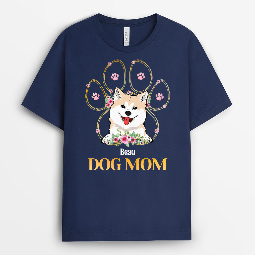Personalized Dog Mom/Dog Dad T-shirt