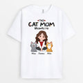 This Cat Mom Belongs To - Personalized Cat Shirts for Women