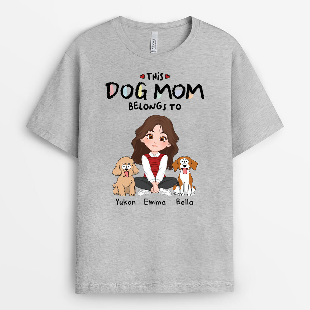 This Dog Mom Belongs To - Custom Dog Clothing for Humans