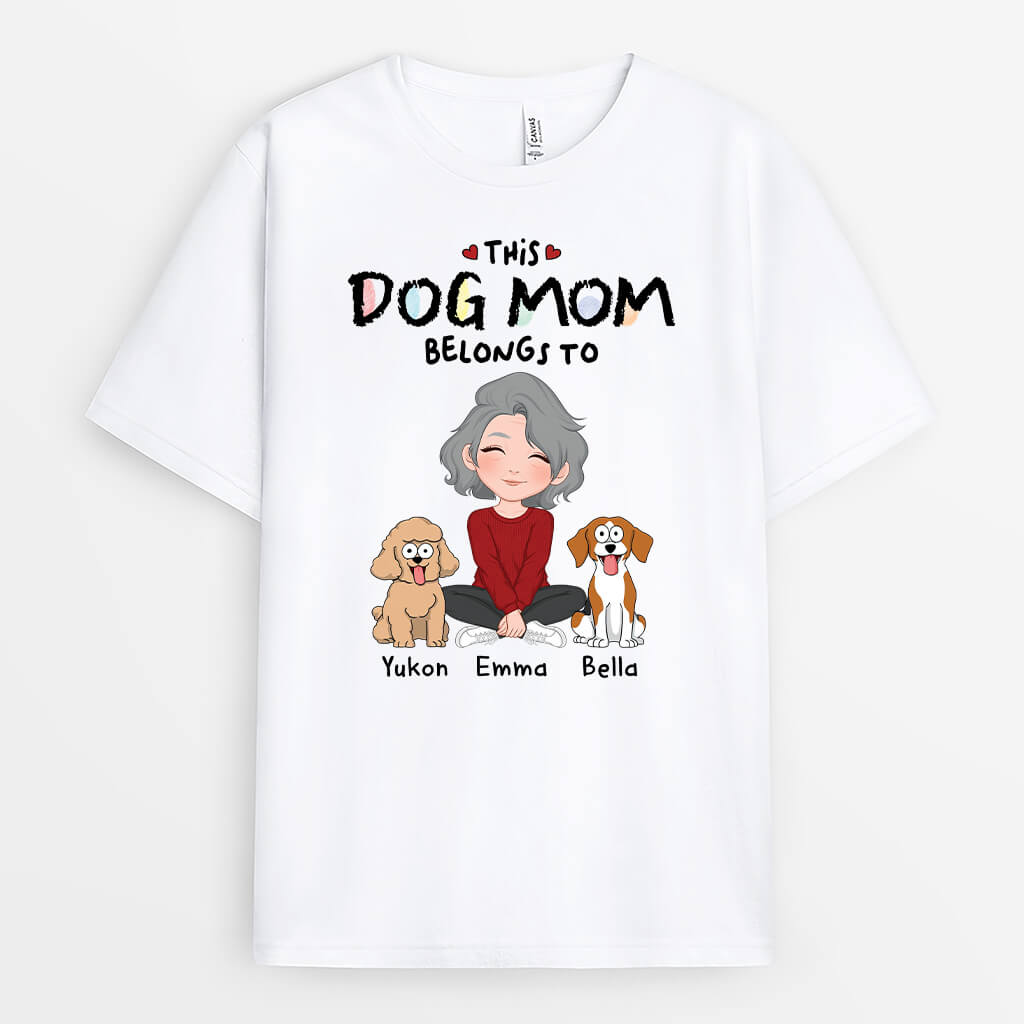 This Dog Mom Belongs To - Custom Dog Clothing for Humans