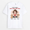 Just A Girl Who Loves Her Dogs - Personalized Gifts For Dog Lovers