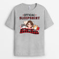 Personalized Sleep Shirt – Christmas Cat T-Shirt