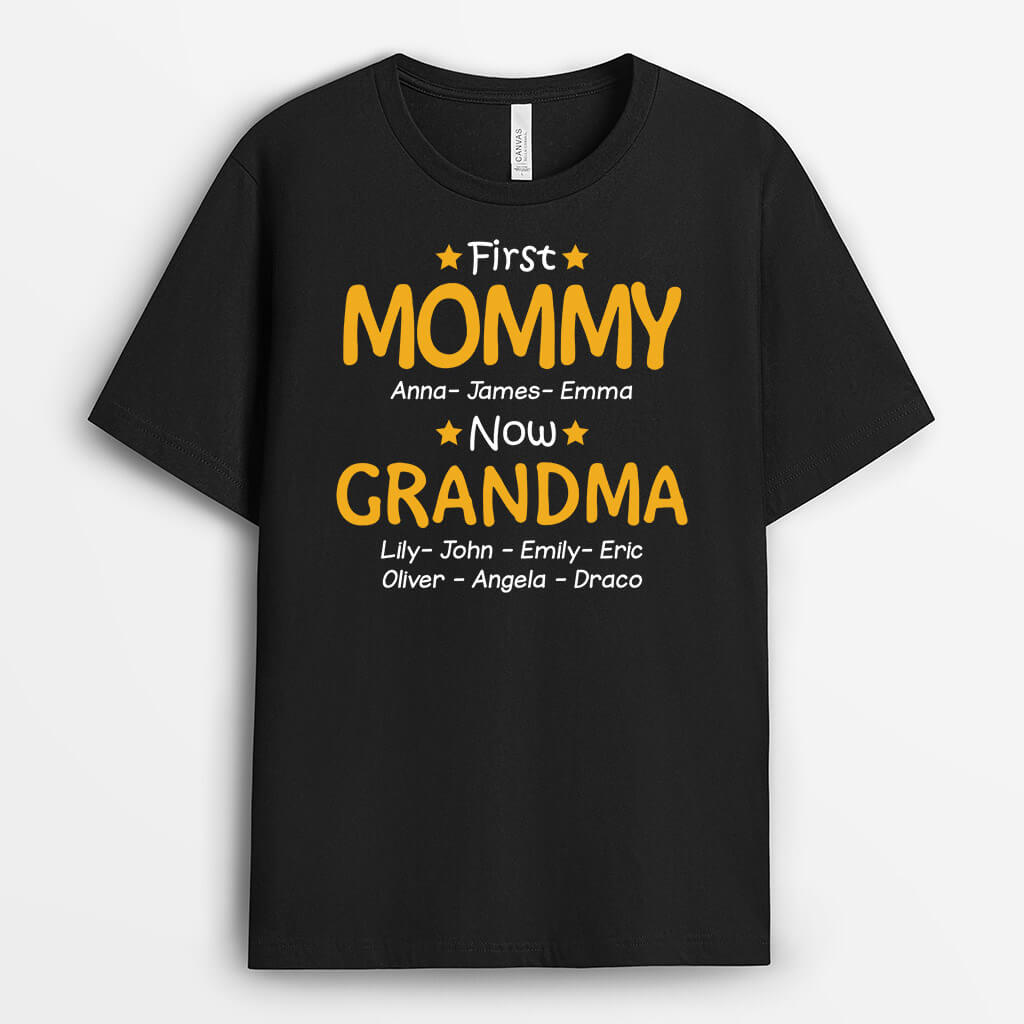 Personalized Gift For Mother Grandma T-shirt
