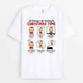 Personalized Things I Do During Christmas Time T-shirt