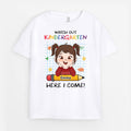 Personalized Watch Out Kindergarten Here I Come Kid T-shirt