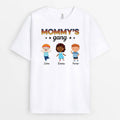 Grandma - Personalized Grandma T-Shirt with Kids