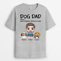 Dog Dad Definition T Shirt - Personalized Dog Clothes for Humans