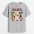 Personalized Grandkids Make Life More Grand T-shirt