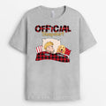 Personalized Official Sleepshirt With Dog T-shirt