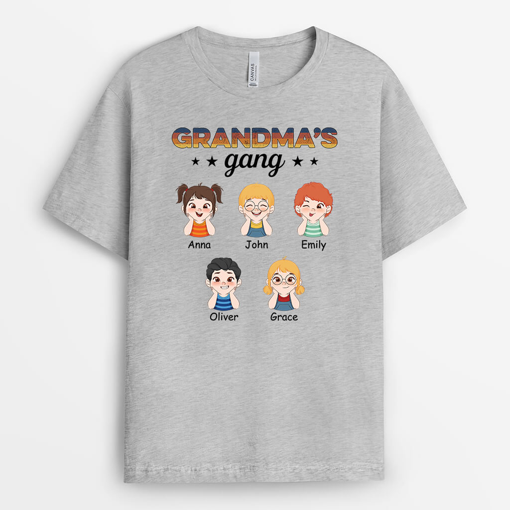 Personalized Mommy's Gang T-shirt