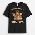 Personalized My Favorite People Call Me Grandpa T-shirt