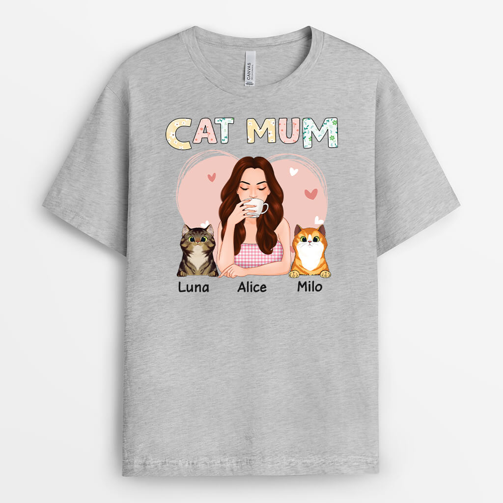 Custom Cat Shirts for Humans - Best Cat Mom T shirt