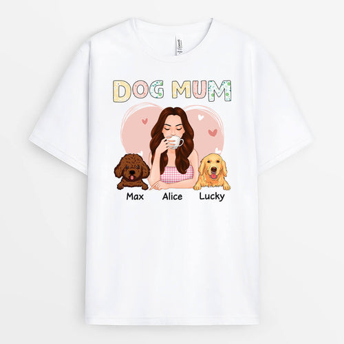 Adorable Dog Mom - Personalized Dog Shirts for Humans