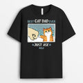 Best Cat Dad Ever T-Shirt – Personalized Christmas T-Shirt