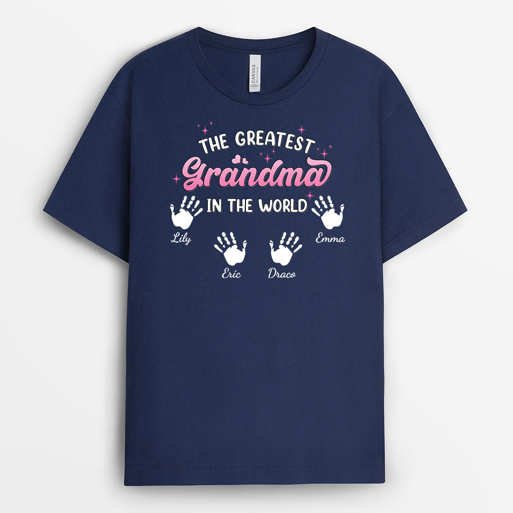 Personalized The Greatest Mom In The World T-shirt