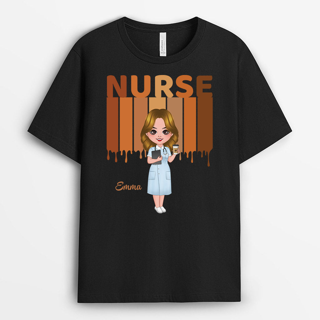 Personalized Nurse T-shirt