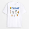 Personalized Reasons I Love Being A Grandad T-shirt