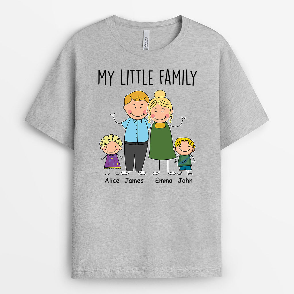 Family Tee Shirts With Names - Personal Gifts For Family