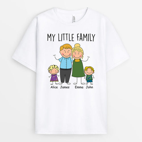 Family Tee Shirts With Names - Personal Gifts For Family