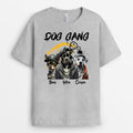 Hip Hop Dog Gang T-shirt - Custom Dog Clothing for Humans